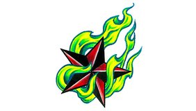 Foto tatuaje de Estrella naútica