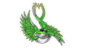 Foto tatuaje de Quetzal
