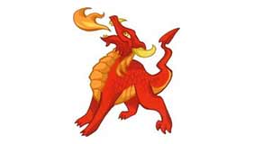 Foto tatuaje de Dragón Rojo de Gales