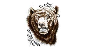Foto tatuaje de Oso