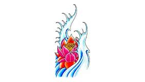 Foto tatuaje de Agua