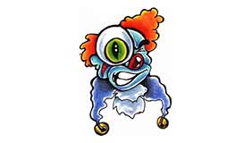 Foto tatuaje de Payaso