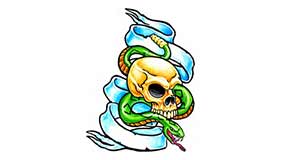 Foto tatuaje de Cascabel