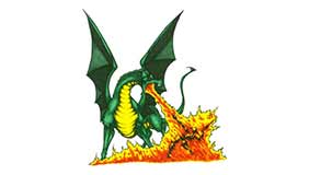Foto tatuaje de Dragón de fuego