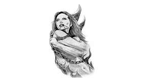 Foto de tatuaje de Vampiro