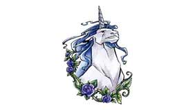 Foto tatuaje de Unicornio