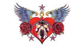 Foto de tatuaje de Rosa con espinas Foto de tatuaje de Rosa con espinas