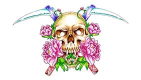 Foto tatuaje de Peonía (Flor)